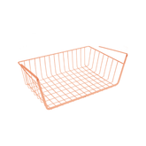 Organizador de Armário Aramado Rose Gold - Ela Decora